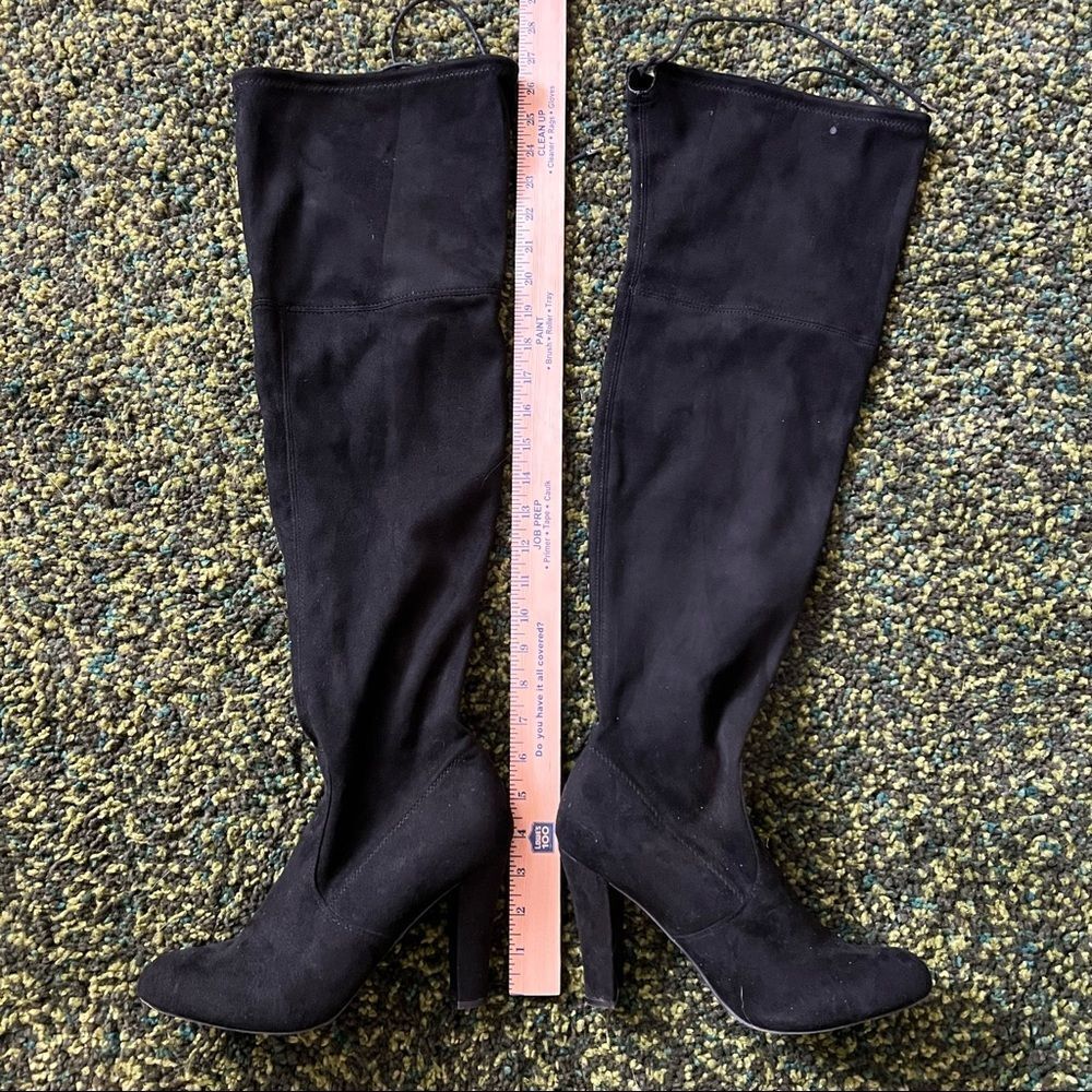 Over the Knee Suede Boots 10